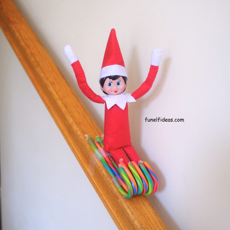 The SWEETEST Ever! Elf On The Shelf Candy Cane Ideas - ･ﾟ Fun Elf Ideas ･ﾟ