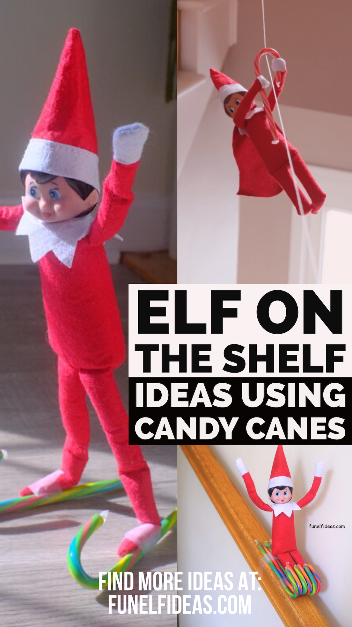 The Sweetest Ever Elf On The Shelf Candy Cane Ideas ･ﾟ Fun Elf Ideas ･ﾟ